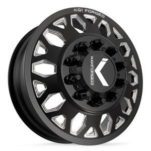 HONOR-D 24X8.25 10X285 ET 146/168 CB 220.2 GLOSS BLACK MILLE