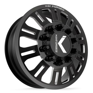 DUEL-D 24X8.25 10X285 ET 146/168 CB 220.2 Gloss Black Milled