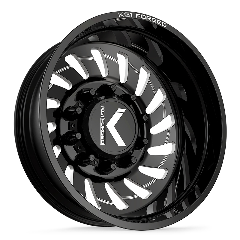 RAZOR-D 24X8.25 8X200 ET 145 CB 142.1 Gloss Black Milled