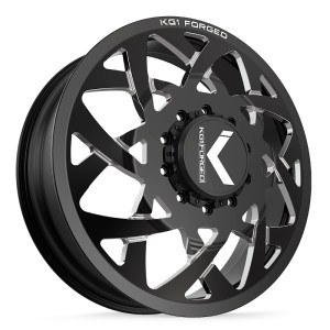 ORBITAL-D 24X8.25 8X210 ET 145 CB 154.3 Gloss Black Milled