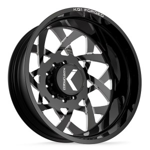 ORBITAL-D 22X8.25 8X165.1 ET 145 CB 121.4 Gloss Black Milled