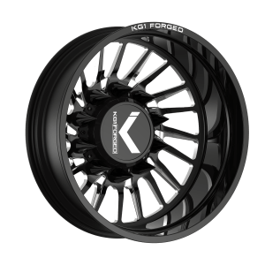 JAVELIN-D 24X8.25 10X285 ET 145 CB 220.2 Gloss Black Milled
