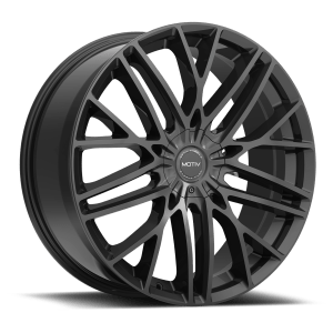 MOTIV 437B 20X8.5 GLOSS BLACK 5-112 / 5-114.3 +40MM 73MM