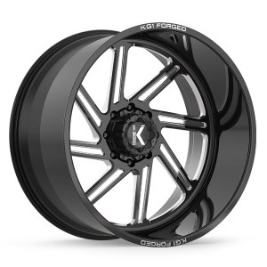 SPOOL 20X14 5X139.7 ET -76 CB 78.1 Gloss Black Milled