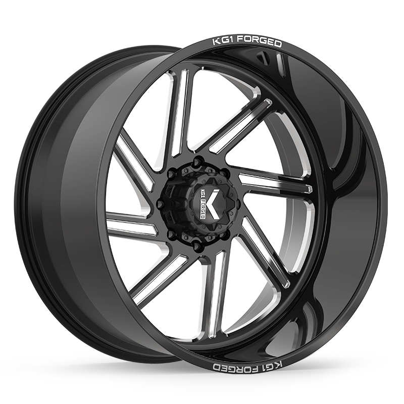 SPOOL 22X14 5X139.7 ET -76 CB 78.1 Gloss Black Milled
