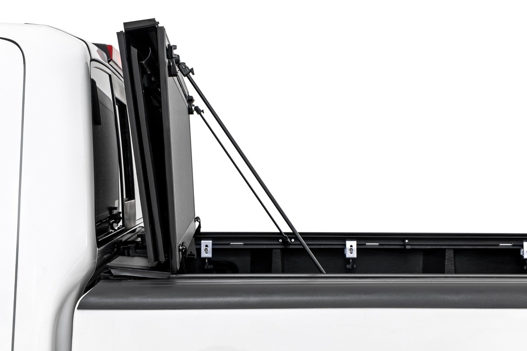 Hard Tri-Fold Flip Up Bed Cover | 5' Bed | Nissan Frontier 2WD/4WD (05-21) - Image 6