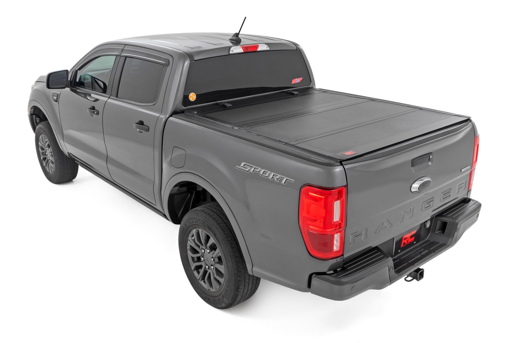 Hard Tri-Fold Flip Up Bed Cover | 6' Bed | Ford Ranger 2WD/4WD (2019-2023) - Image 3