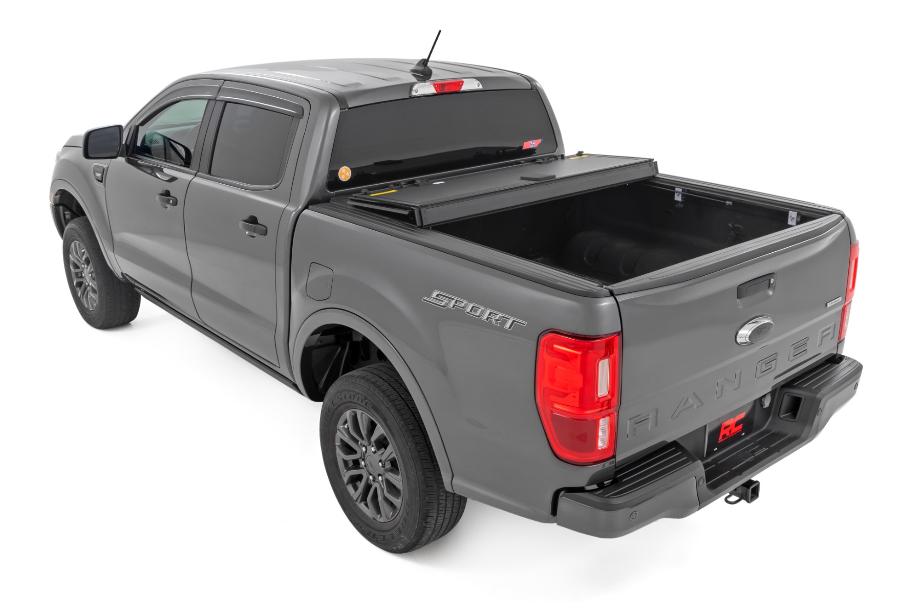 Hard Tri-Fold Flip Up Bed Cover | 6' Bed | Ford Ranger 2WD/4WD (2019-2023) - Image 5