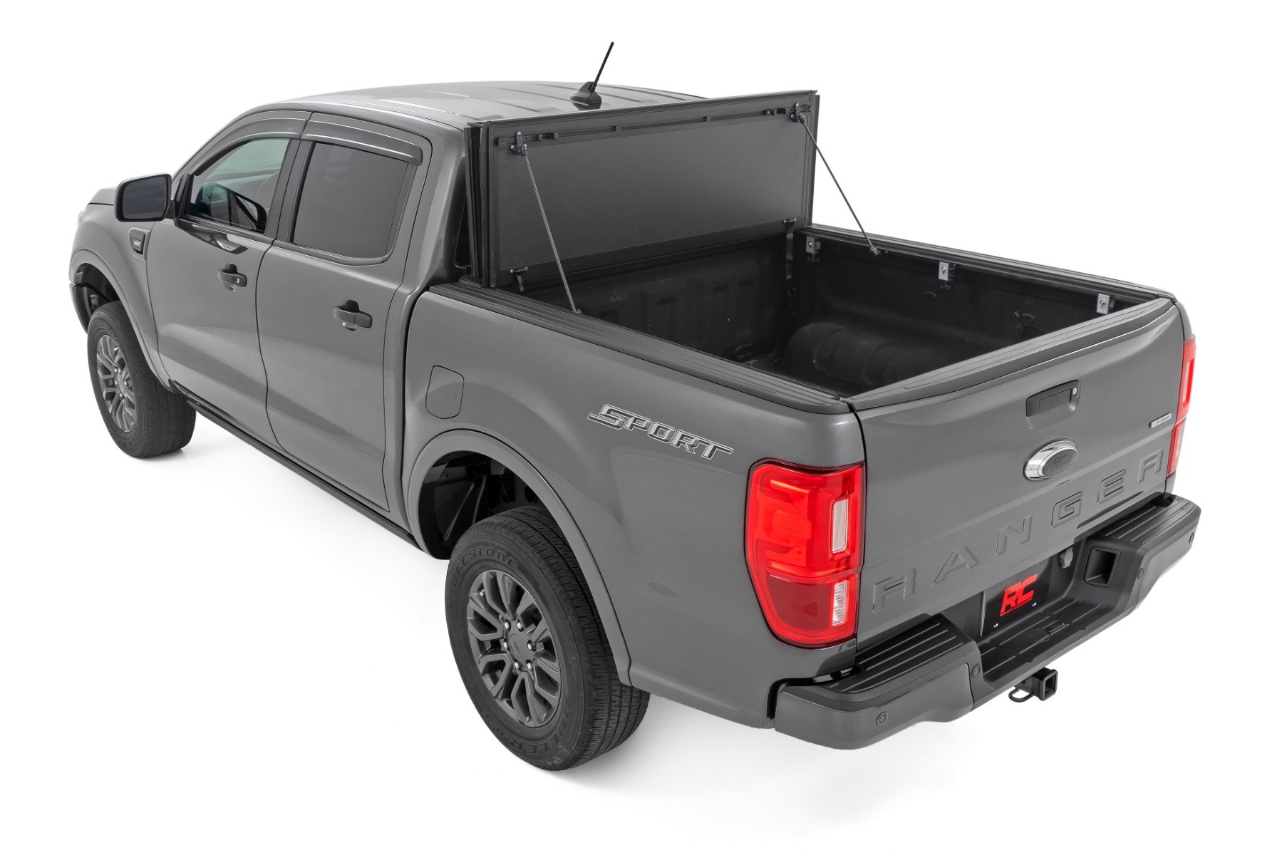 Hard Tri-Fold Flip Up Bed Cover | 5' Bed | Ford Ranger 2WD/4WD (2019-2023) - Image 6