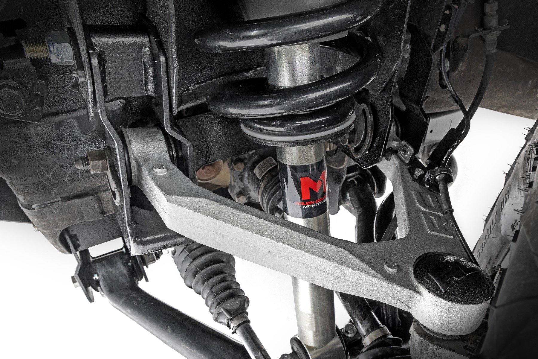 7 Inch Stamped Steel LCA Lift Kit | Forged UCA | Bracket | N3 Struts | Chevy/GMC 1500 (16-18) - Image 5