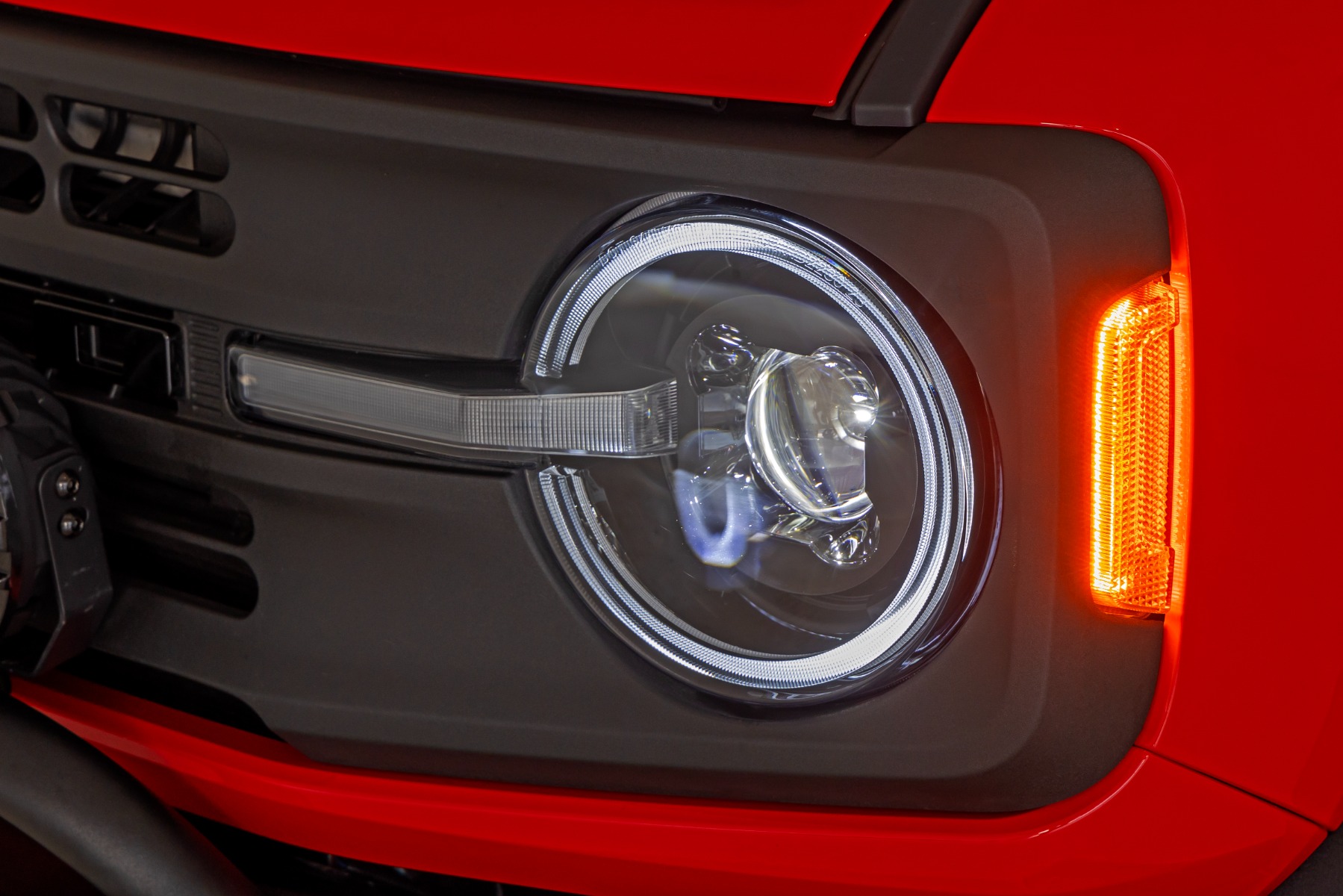 DRL Halo LED Headlights | DOT Approved | Ford Bronco 4WD (2021-2024) - Image 4