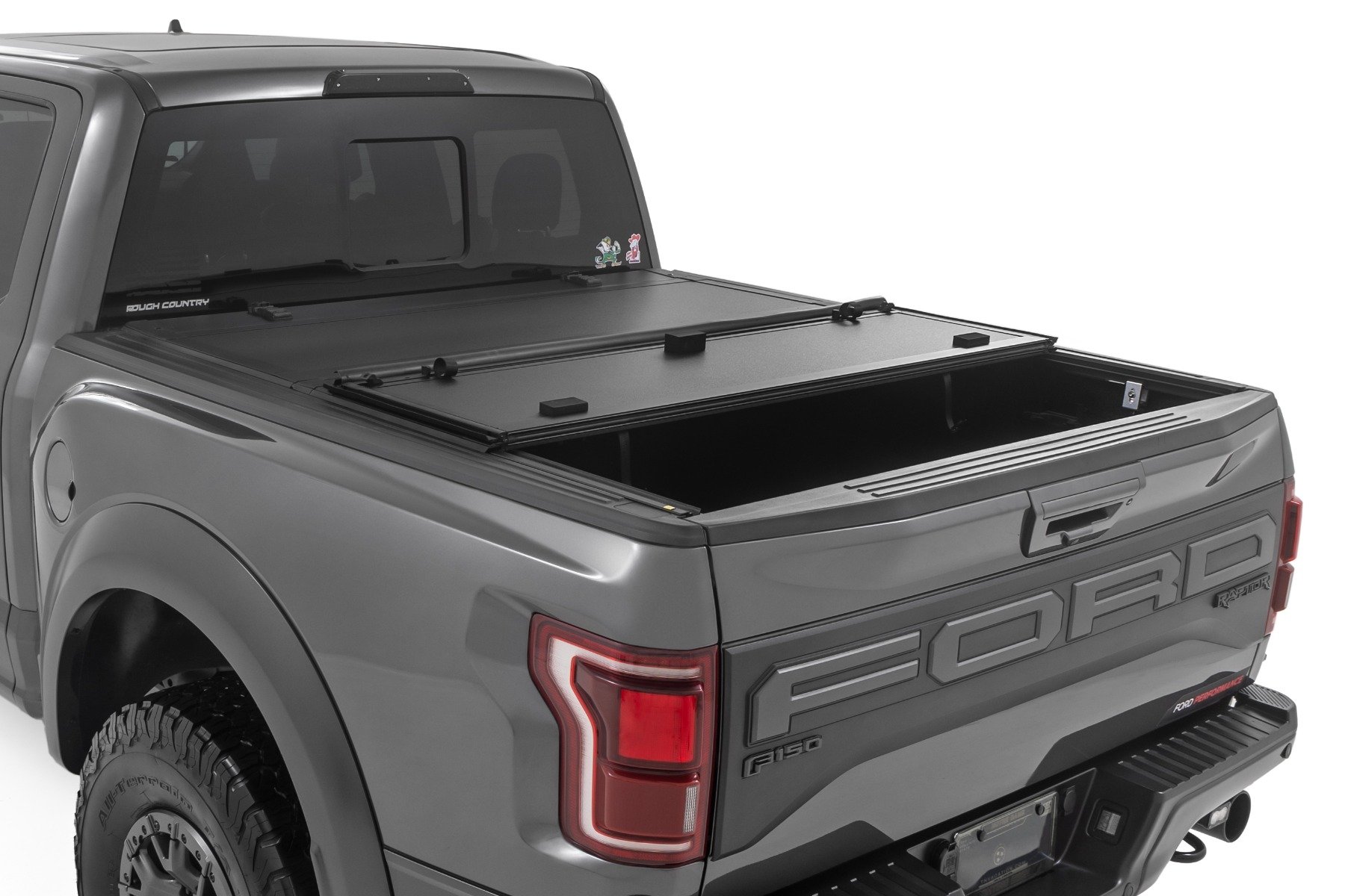 Hard Tri-Fold Flip Up Bed Cover | 5'7" Bed | Ford F-150 (21-24)/F-150 Lightning (22-24) - Image 5