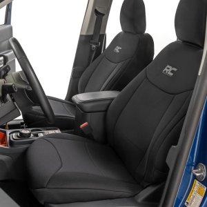 Seat Covers | FR & RR W/O Armrest | Crew Cab | Ford Maverick 2WD/4WD (22-24)