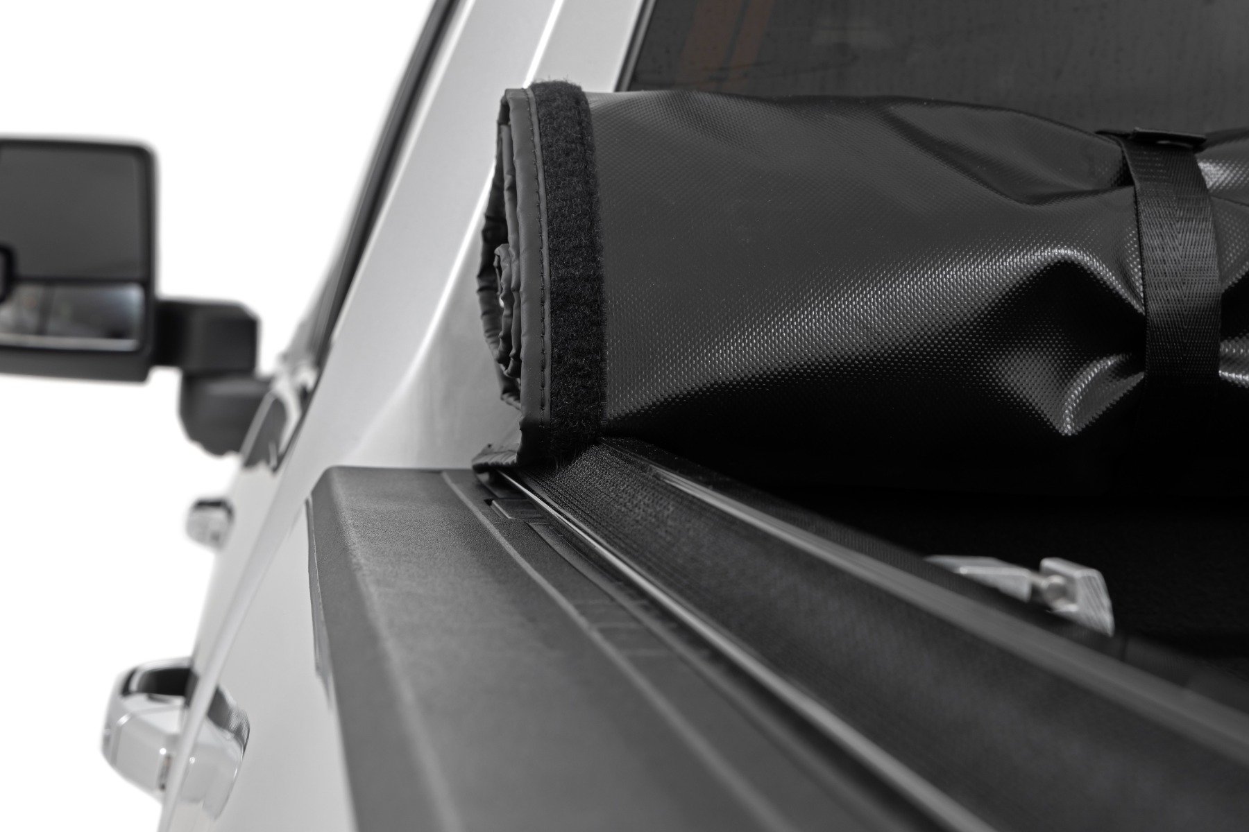 Soft Roll Up Bed Cover | 6'9" Bed | Chevy/GMC 2500HD/3500HD (20-25) - Image 5