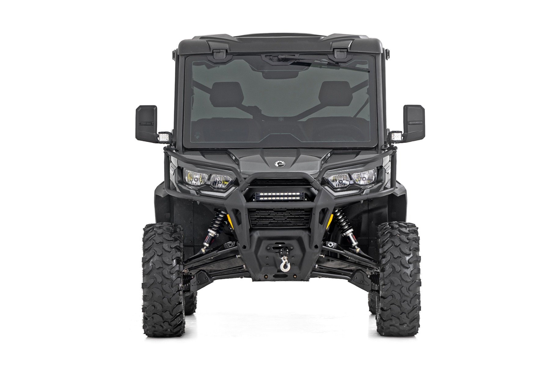 M1 Front Coil Over Shocks | Ride Height Adjust | Can-Am Defender HD10 - Image 4
