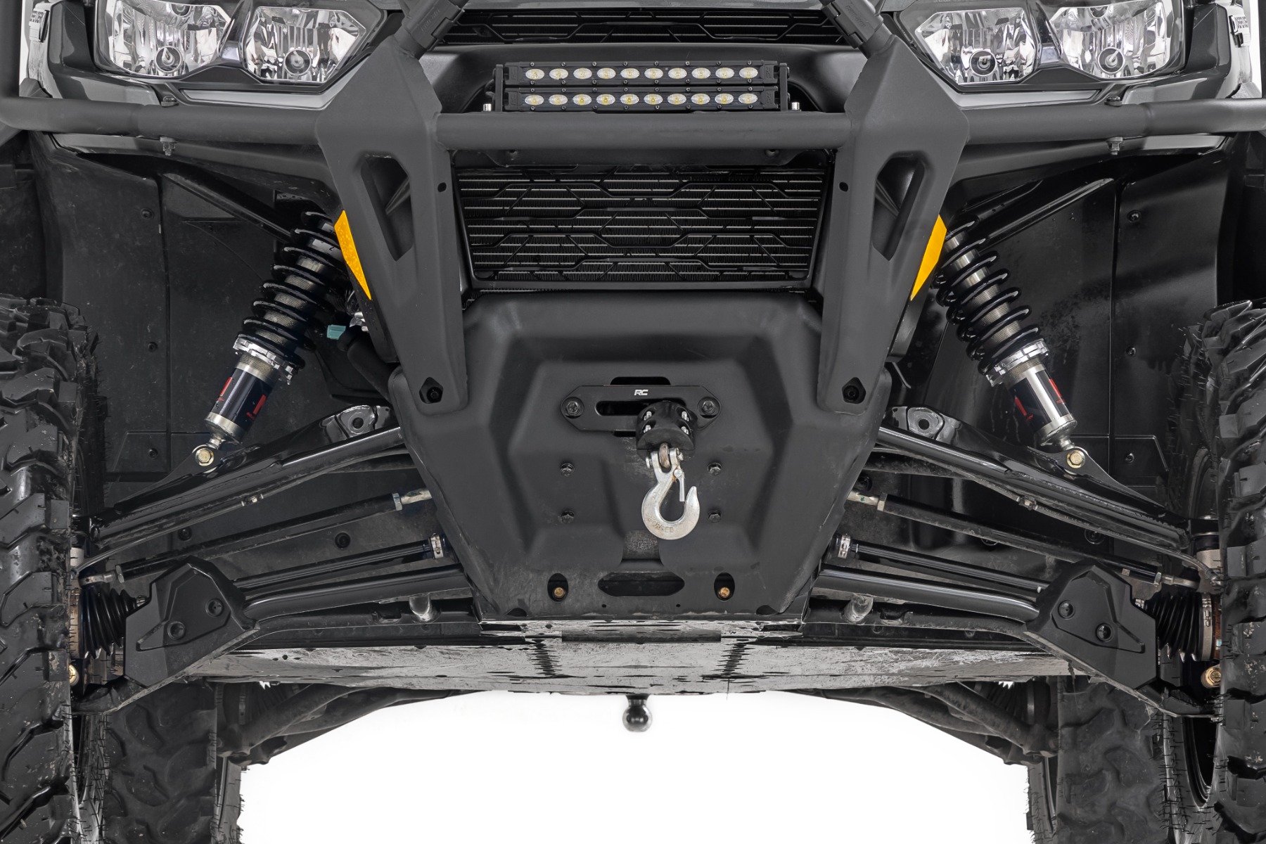 M1 Front Coil Over Shocks | Ride Height Adjust | Can-Am Defender HD10 - Image 3