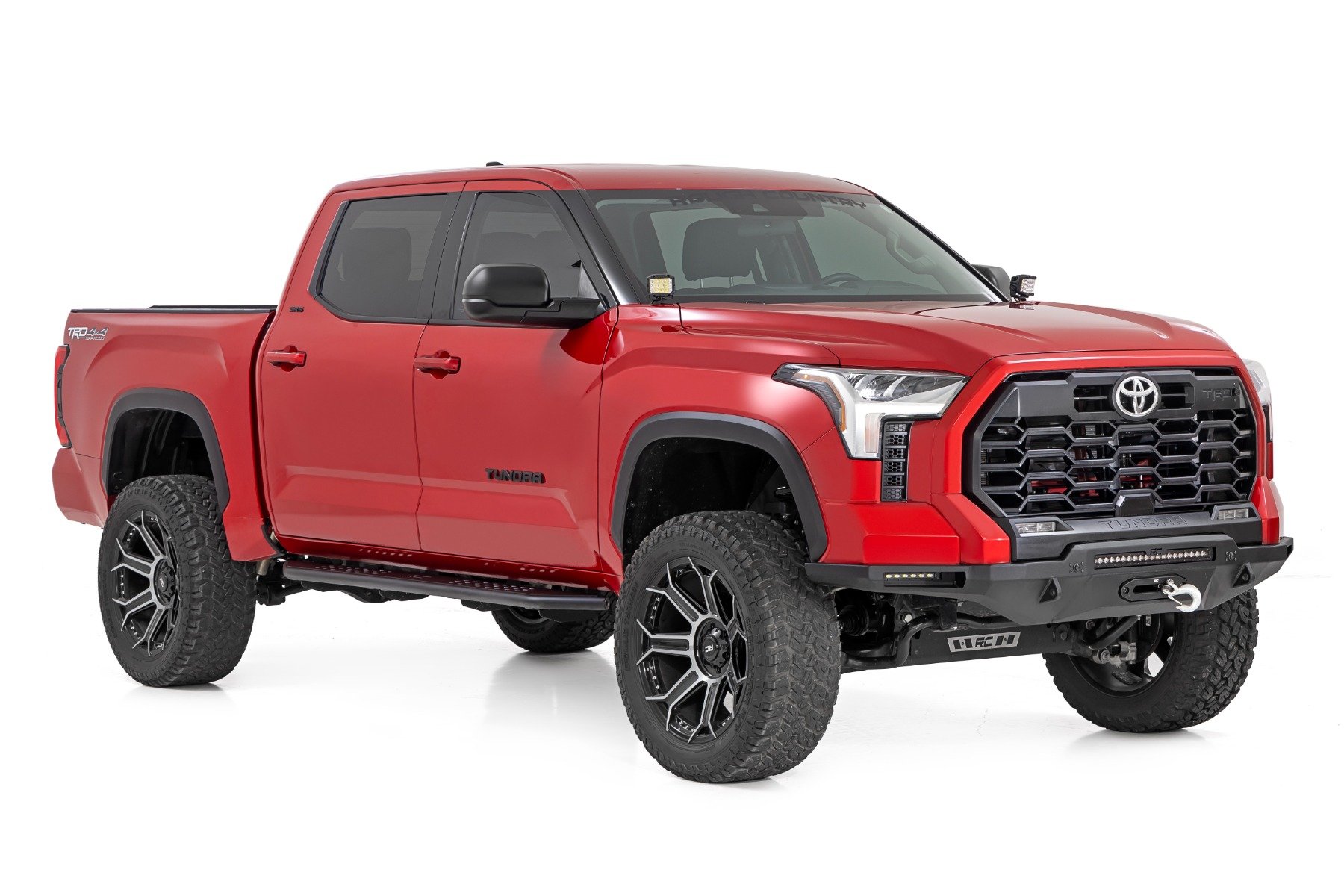 OV2 Running Boards | Side Step Bars | Crew Cab | Toyota Tundra 2WD/4WD (22-25) - Image 2