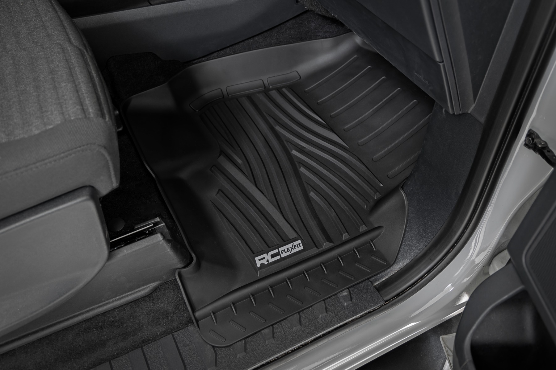 Flex-Fit Floor Mats | FR & RR | Ford F-150 (15-24)/F-150 Lightning (22-24)/Raptor (17-24) - Image 3