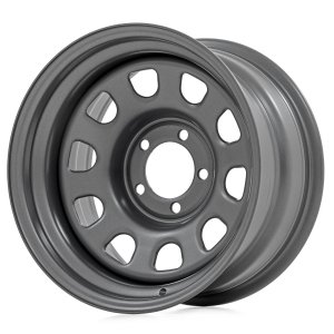 Steel Wheel | Gray | 15x10 | 5x4.5 | 3.30 Bore | -39