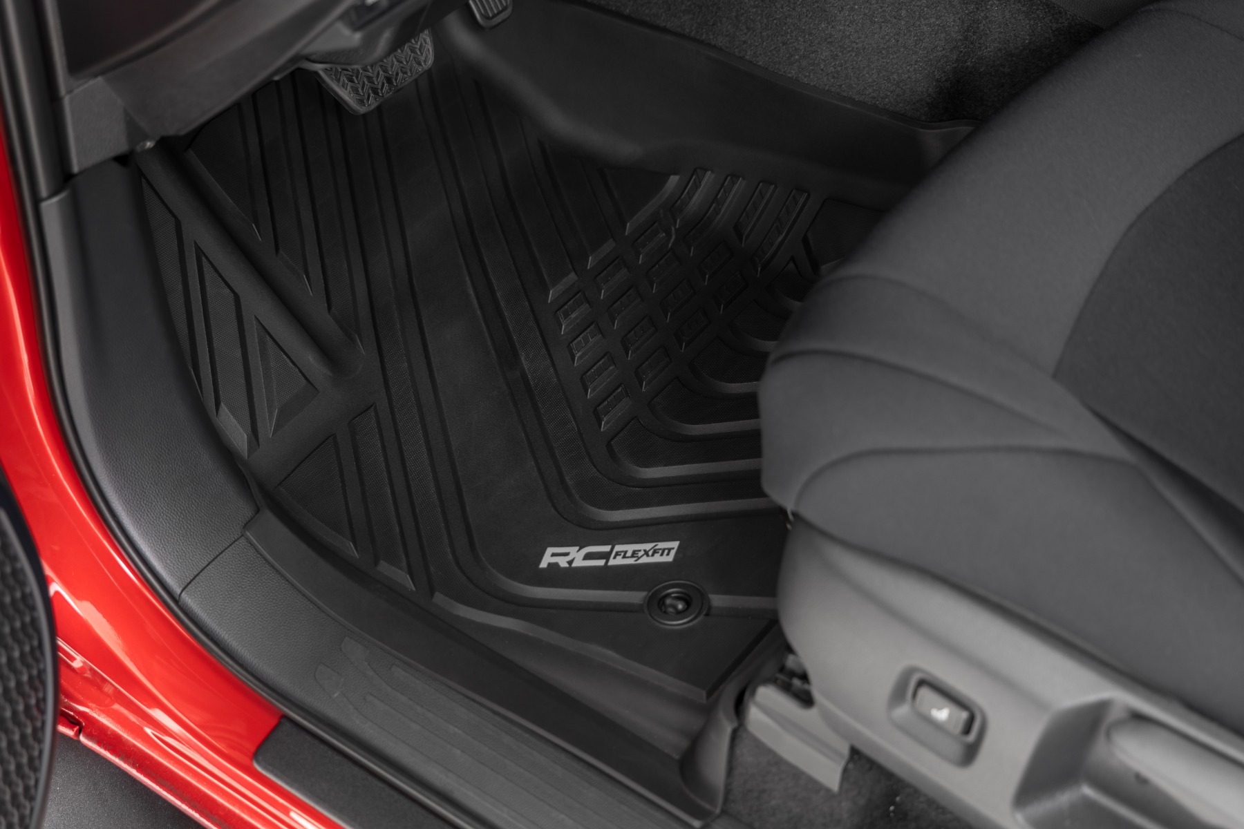 Flex Fit Floor Mats | Front & Rear | Crew | Toyota Tacoma 2WD/4WD (2024) - Image 2