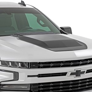 Hood Scoop | GLT Glacier Blue | Chevy Silverado 1500 2WD/4WD (2019-2025 & Classic)
