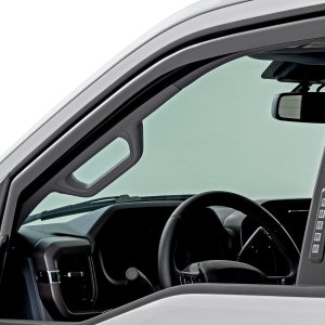 Side Window Deflectors | In Channel Rain Guard | Ford F-150/Lightning/F-250/F-350/Raptor (15-24)