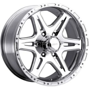 ULTRA 208P BADLANDS 16X8 POLISHED 5-114.3 +10MM 83MM