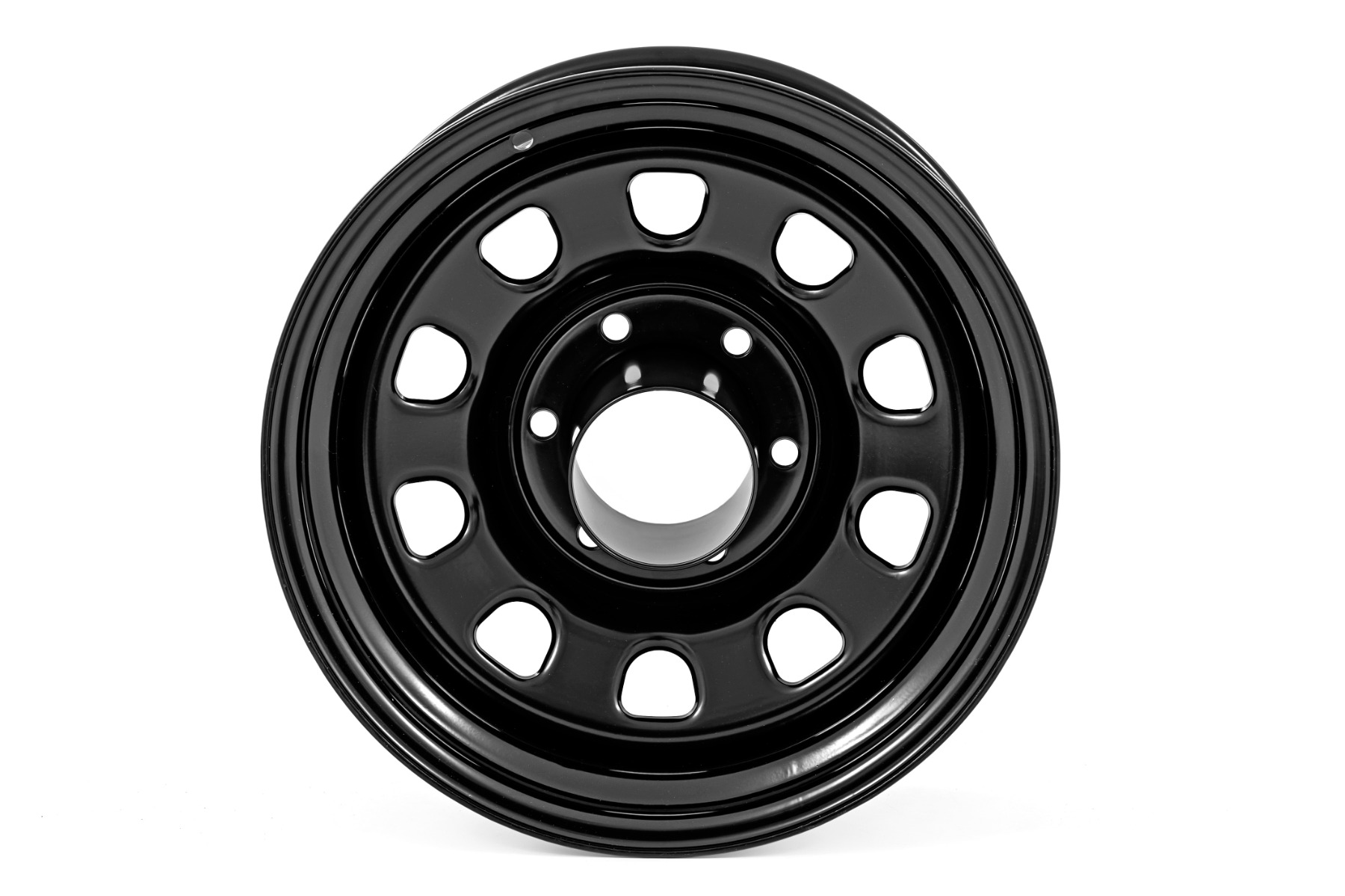 Steel Wheel | Black | 15x10 | 5x5.5 | 4.25 Bore | -39 - Image 2
