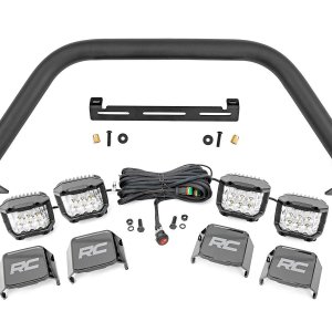Safari Bar | 3" OSRAM (Quad) | Wide | OE Modular Steel | Ford Bronco (21-24)
