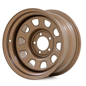 Steel Wheel | Bronze | 15x10 | 5x4.5 | 3.30 Bore | -39