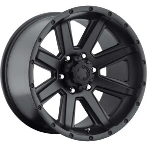ULTRA 195SB CRUSHER 17X8 SATIN BLACK 6-139.7 +25MM 106MM