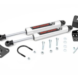 V2 Steering Stabilizer | Dual | 4 Inch Lift | Jeep Grand Cherokee WJ (99-04)