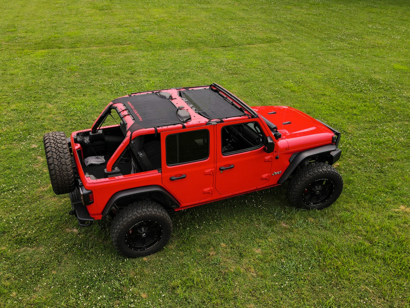 Mesh Bikini Top Plus | Black | Jeep Wrangler JL (21-23)/Wrangler Unlimited (18-23) - Image 2