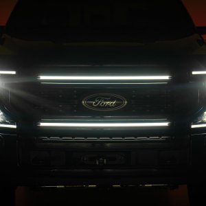 LED Light Kit | Grille Mount | 30 Inch DRL | Ford F-250/F-350 Super Duty (17-22)