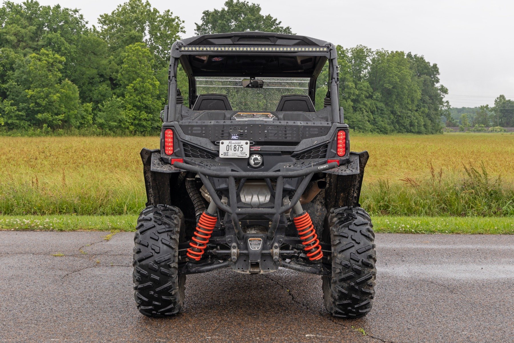 LED Light Kit | Rear Mount | 40" Black Single Row | Can-Am Maverick Sport 1000R - Image 5