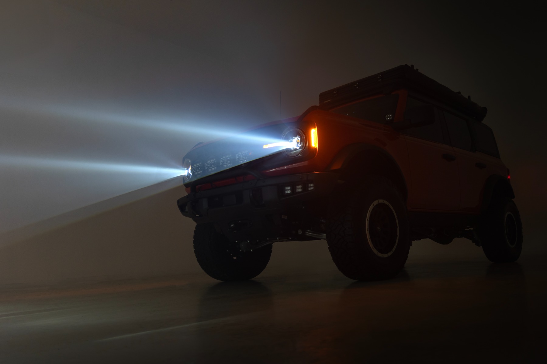 DRL Halo LED Headlights | DOT Approved | Ford Bronco 4WD (2021-2024) - Image 5