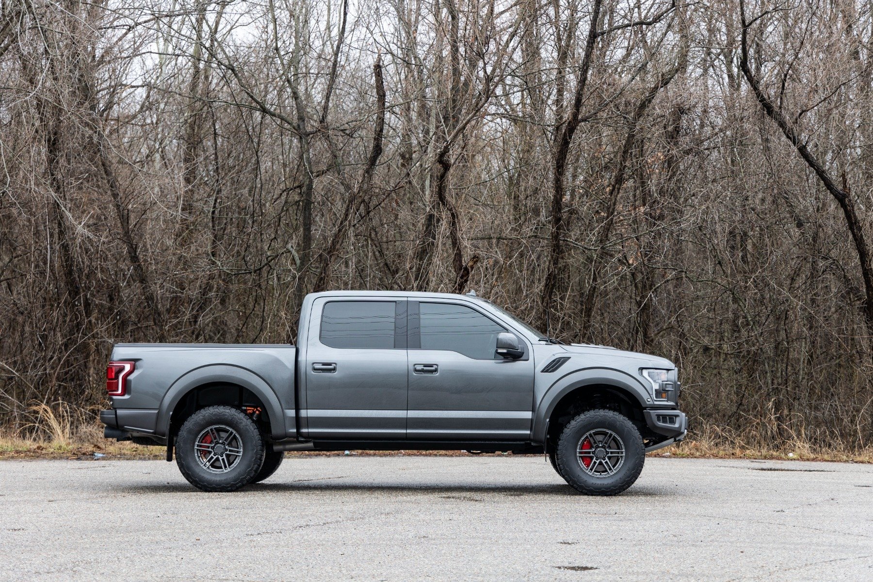 Caliper Covers | Front and Rear | Red | Elec Brakes | Ford Expedition/F-150/Raptor - Image 3