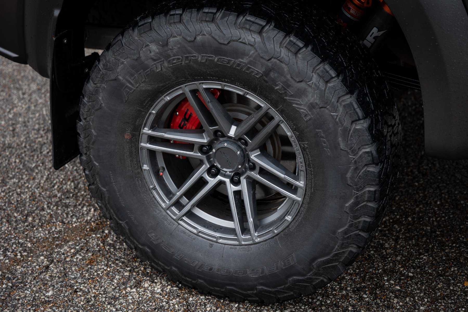 Caliper Covers | Front and Rear | Red | Elec Brakes | Ford Expedition/F-150/Raptor - Image 4