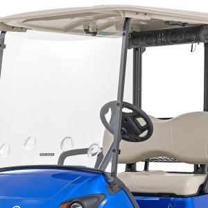 Vented Full Windshield | Scratch Resistant | Yamaha Drive2
