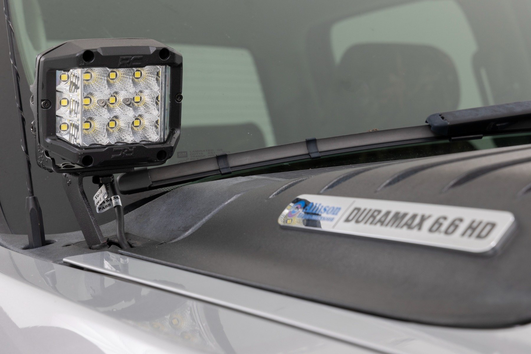 LED Light | Ditch Mount | 2" Black Pair | White DRL | Chevy 1500 (2007-2013) - Image 4