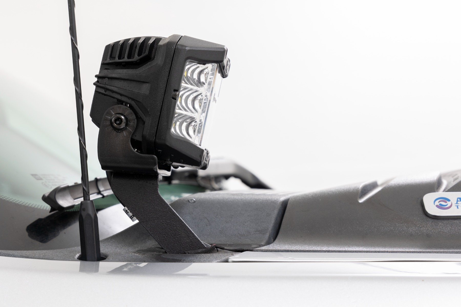 LED Light | Ditch Mount | 2" Black Pair | Amber DRL | Chevy 1500 (2007-2013) - Image 6