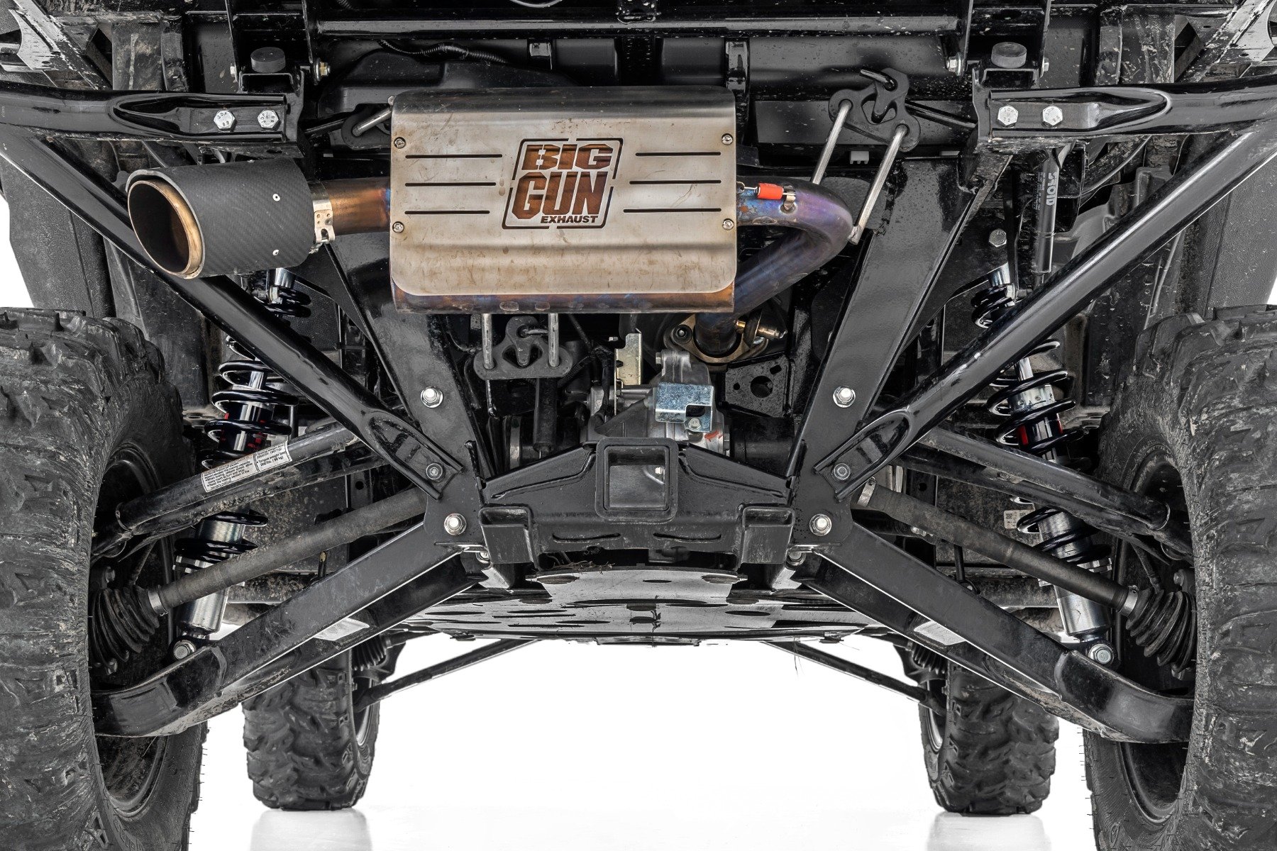 M1 Rear Coil Over Shocks | Ride Height Adjust | Honda Pioneer 1000-5 - Image 4