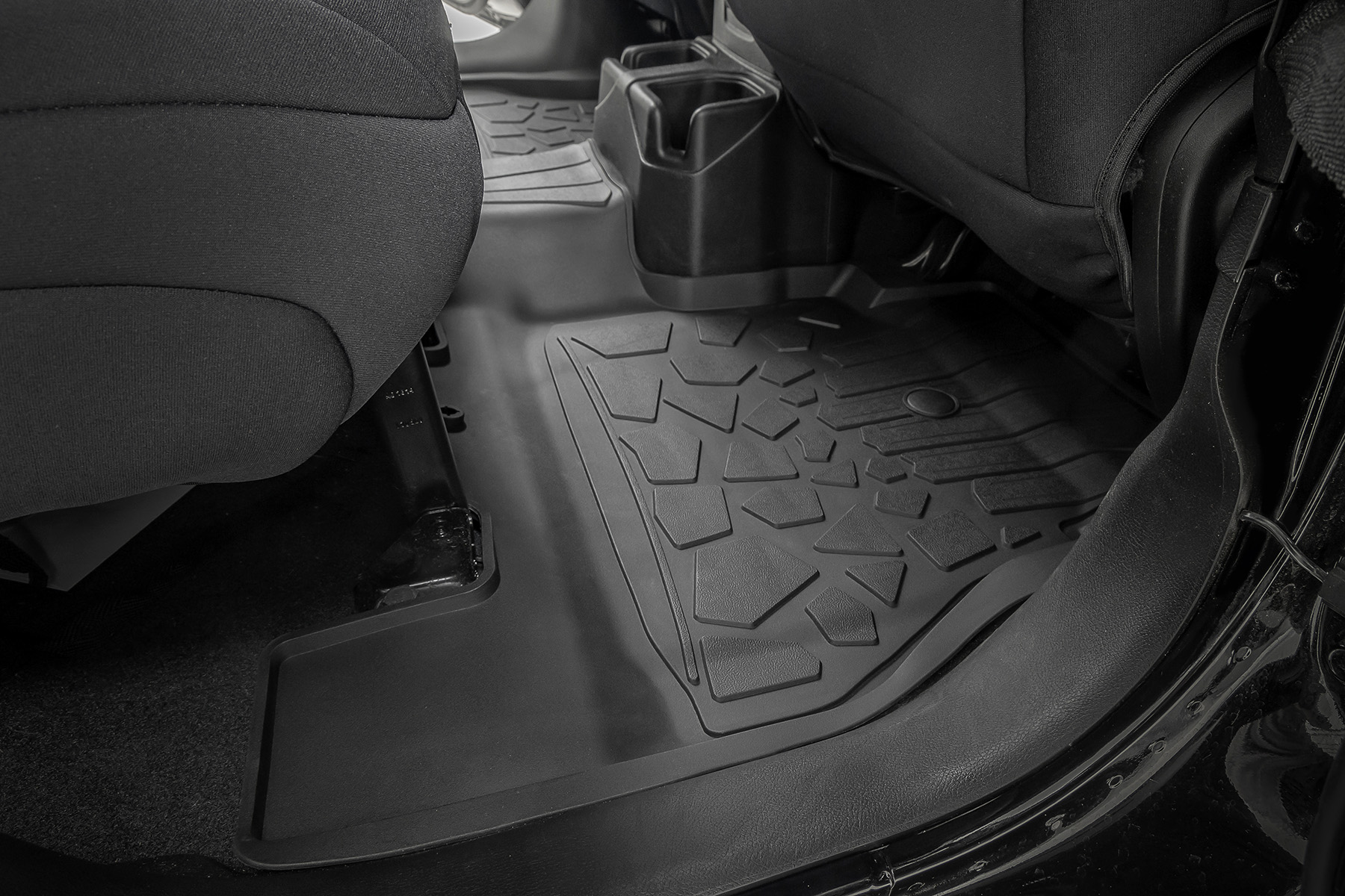 Flex Fit Floor Mats | FR & RR | 4 Door | Jeep Wrangler Unlimited 4WD (18-24) - Image 4