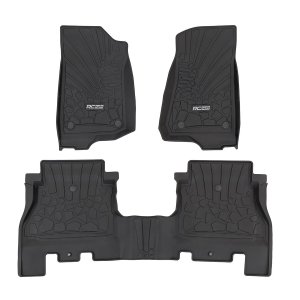 Flex Fit Floor Mats | FR & RR | 4 Door | Jeep Wrangler Unlimited 4WD (18-24)