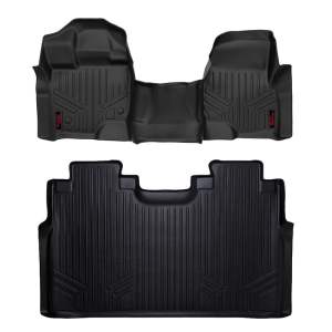 Floor Mats | FR & RR | Over Hump | Ford F-150 (15-24)/F-150 Lightning (22-24)/Raptor (17-24)
