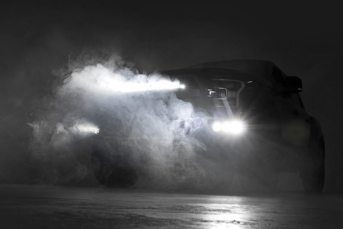 LED Light Kit | Grille Mount | 30" Black Single Row | Ford Raptor 4WD (17-20) - Image 6