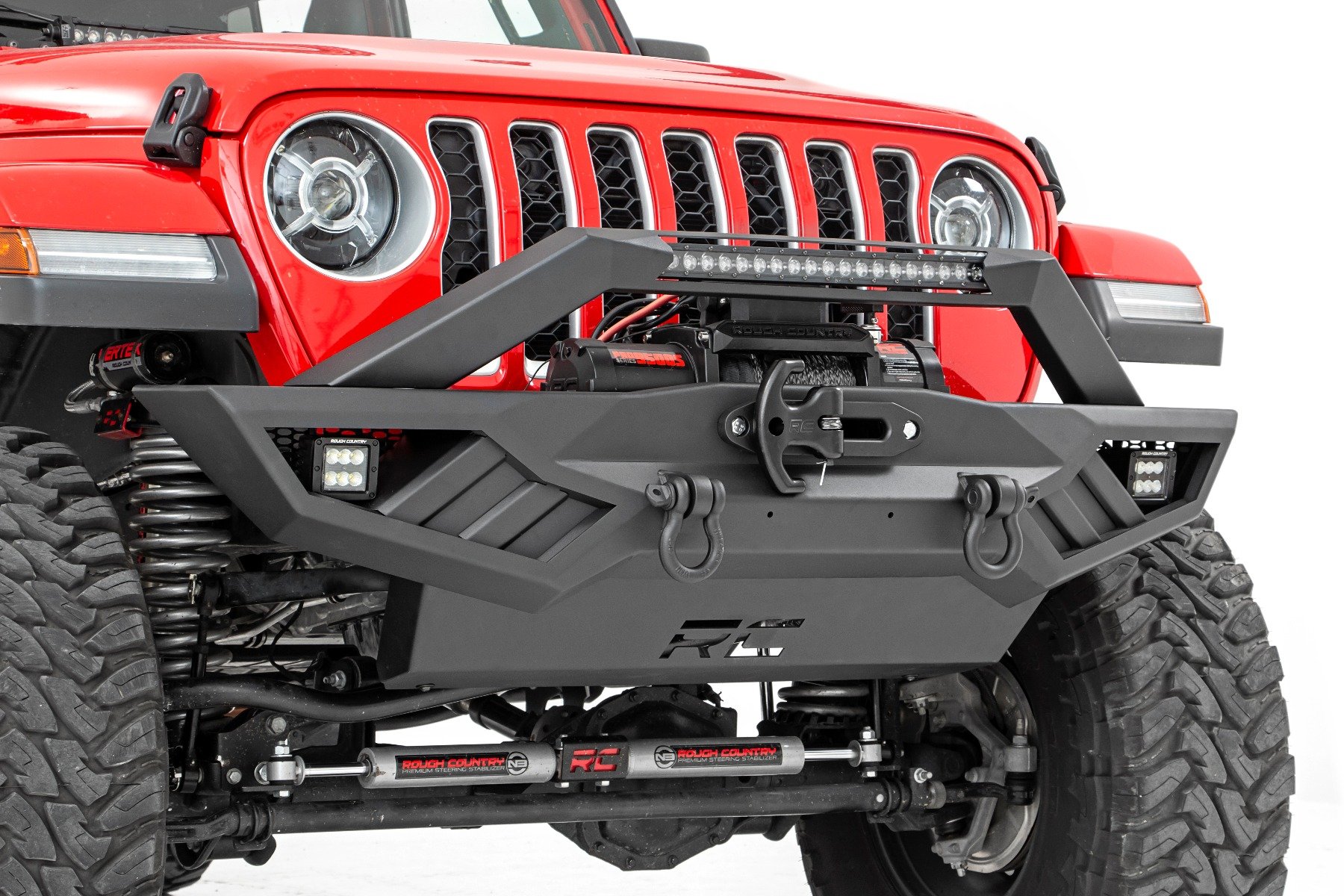 Front Winch Bumper | Jeep Gladiator JT/Wrangler JK & JL/Wrangler Unlimited 4WD - Image 3