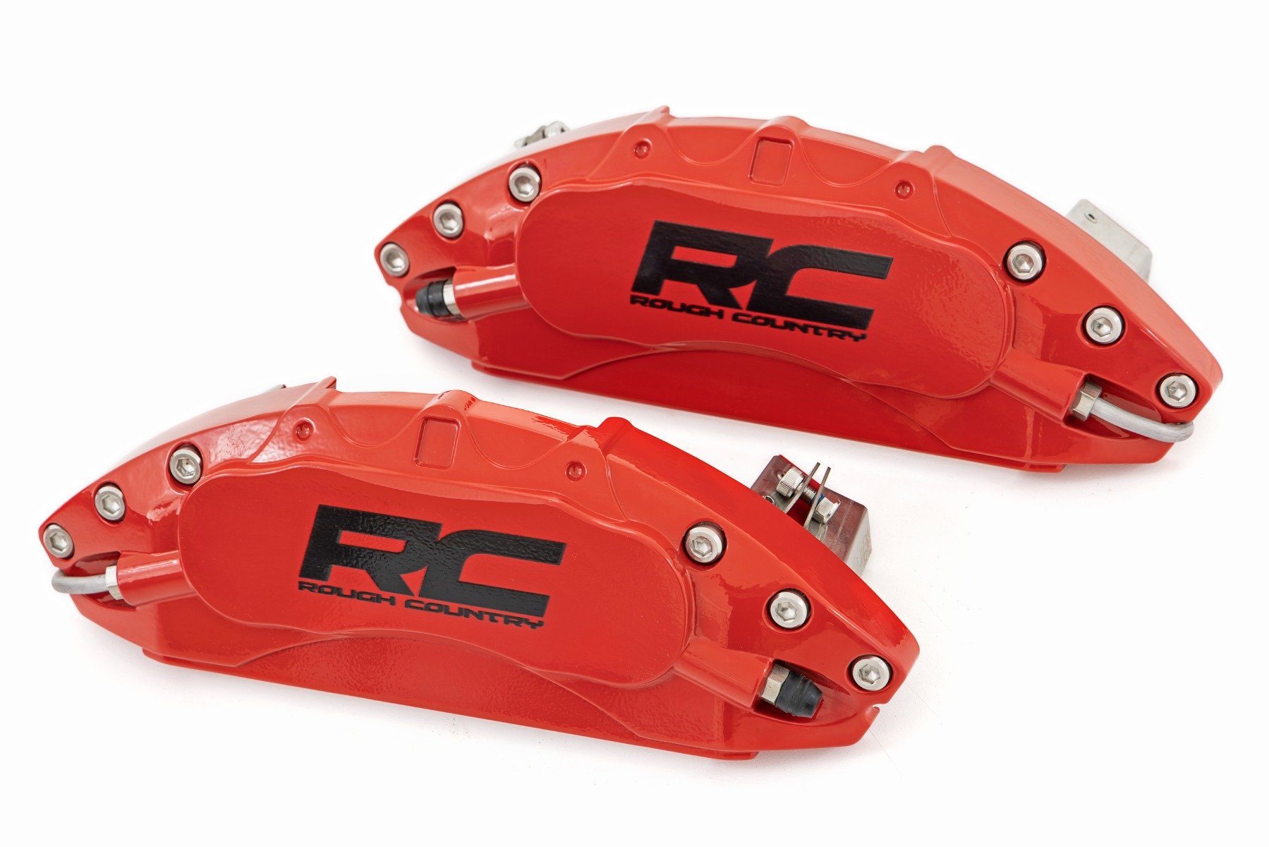 Caliper Covers | Front and Rear | Red | Elec Brakes | Ford Expedition/F-150/Raptor - Image 6