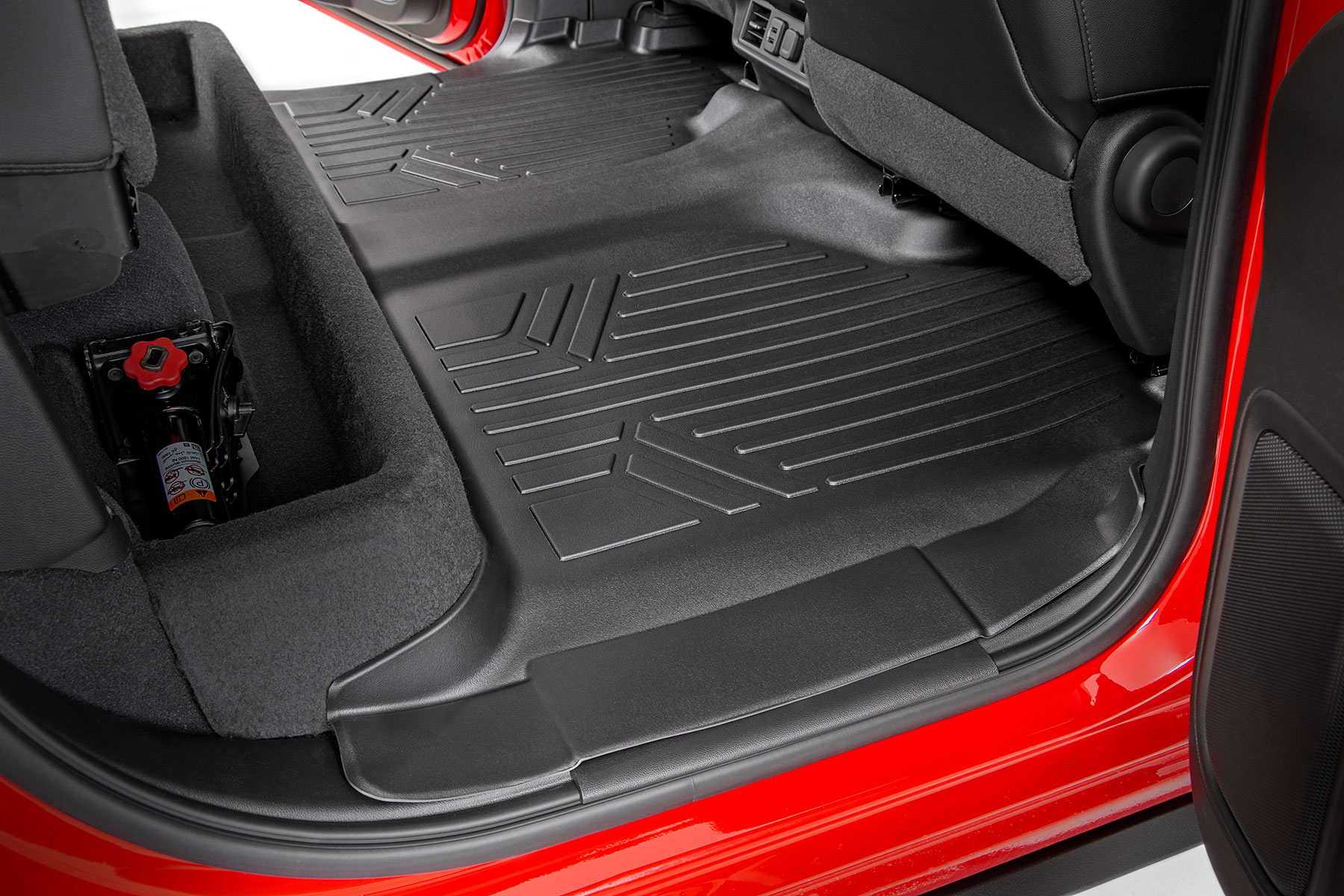 Floor Mats | FR & RR | OV Hump | Crew | wo/underseat storage | Chevy/GMC 1500/2500HD/3500HD (19-25) - Image 5