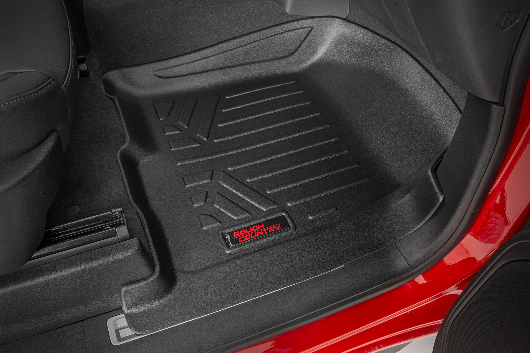 Floor Mats | FR & RR | OV Hump | Crew | wo/underseat storage | Chevy/GMC 1500/2500HD/3500HD (19-25) - Image 3